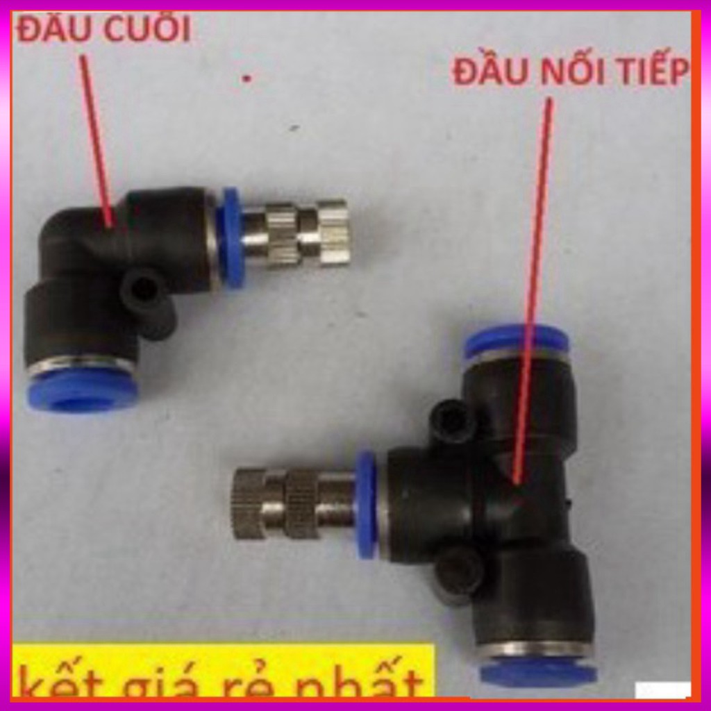 [GIÁ TỐT]  bộ 10 Béc phun sương inox