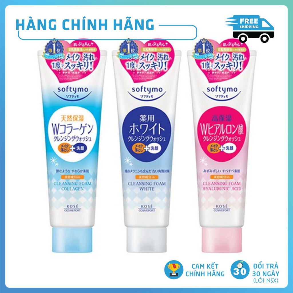 Sữa Rửa Mặt KOSE Softymo Nội Địa Nhật Bản (3 Loại) - 220g | BigBuy360 - bigbuy360.vn