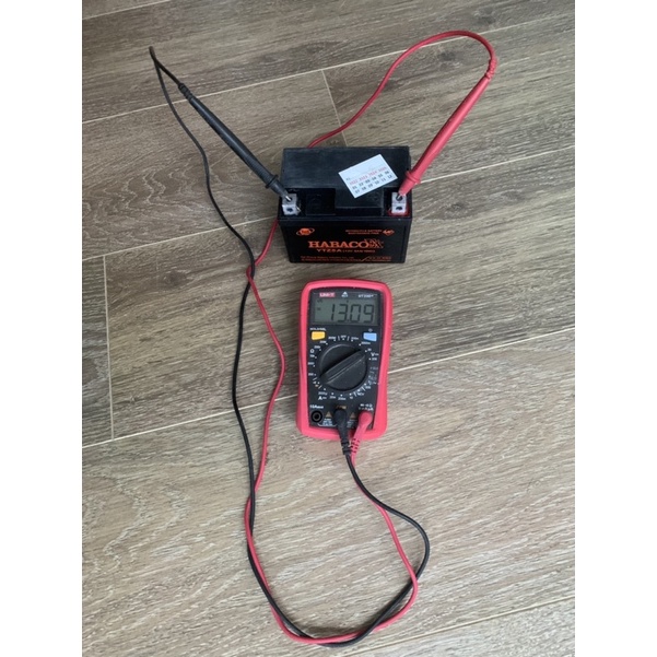 Ắc quy xe máy Habaco cũ/đã qua sử dụng, 12V 5Ah YTZ5A