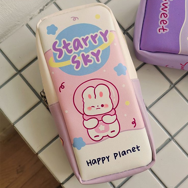 Túi Đựng Bút Hình Động Vật Vui Nhộn Sức Chứa Lớn