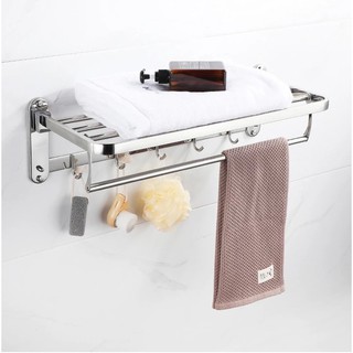 Giàn vắt khăn,giá để khăn inox 304 cao cấp trong nhà tắm chân đặc _Kệ để khăn _thanh treo khăn ,không gỉ