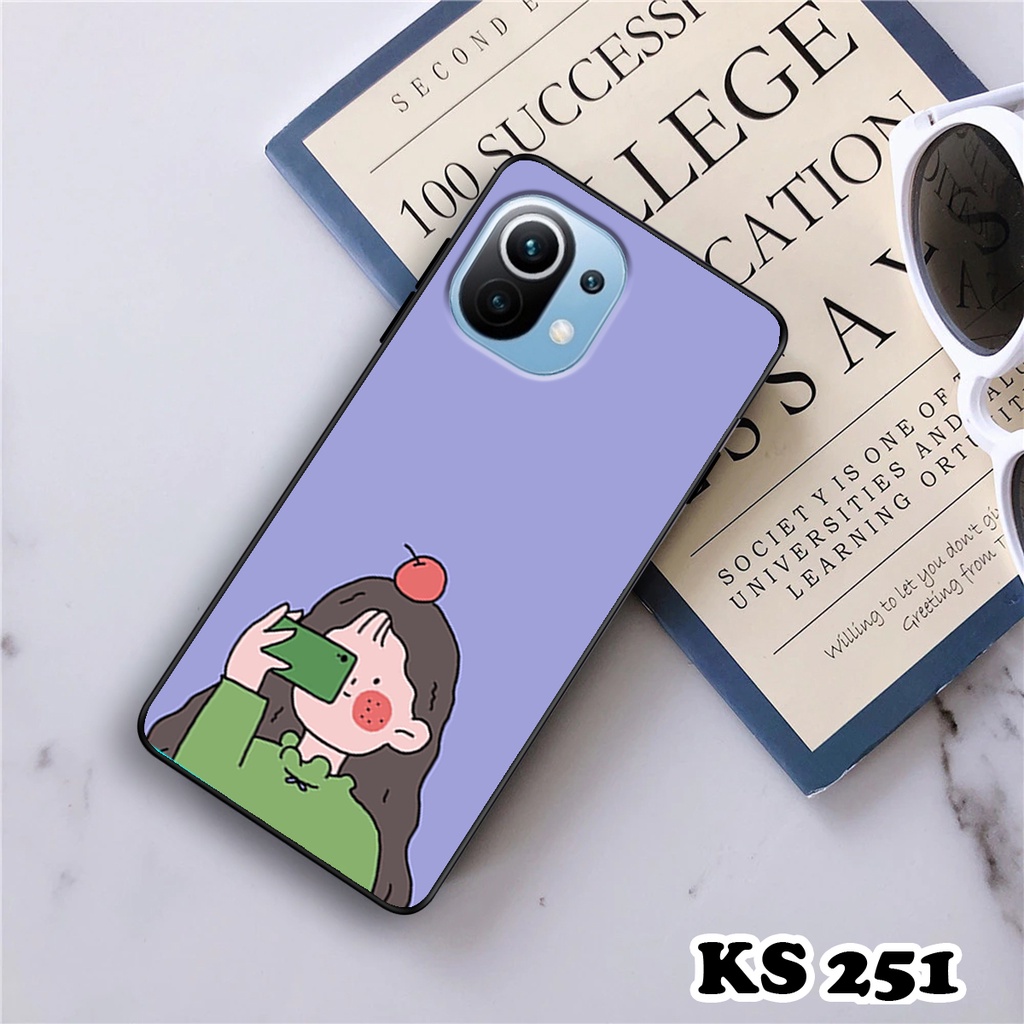 Ốp lưng Xiaomi Mi 11 Lite - Mi 11 Lite 5G - Mi 11 Lite 5G NE - Ốp in hình bé gái siêu đáng yêu, thời trang