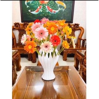 Lọ bàn tay Phật, lọ hoa decor trang trí bàn làm việc nhà cửa gốm sứ Bát Tràng cực xinh yêu