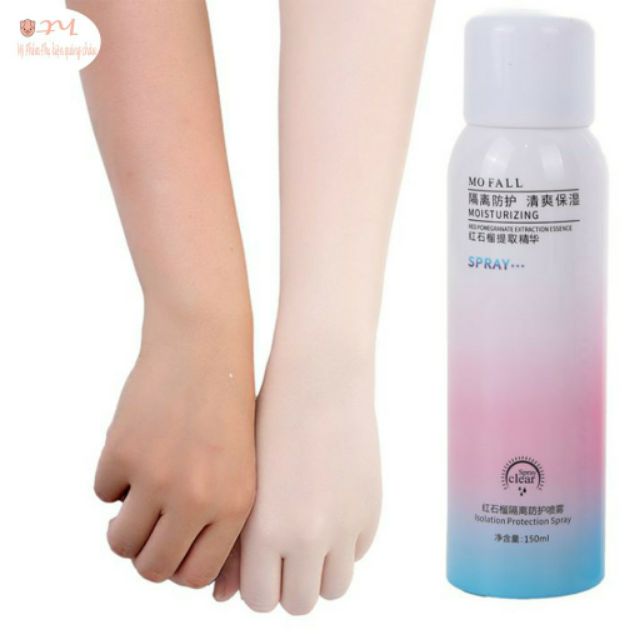 Xịt chống nắng Maycrete hàng nội địa trung