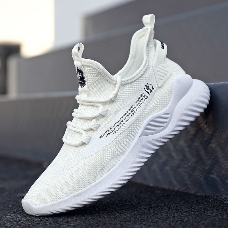 Giày thể thao nam mùa hè đẹp 3 màu Trắng, Đen, Nâu giá rẻ sneaker nam | BigBuy360 - bigbuy360.vn