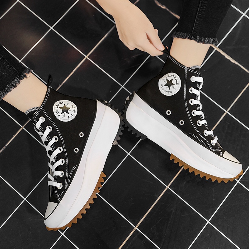 Giày converse cổ cao nữ nam sneaker giày thể thao cv1970s đen trắng BG08