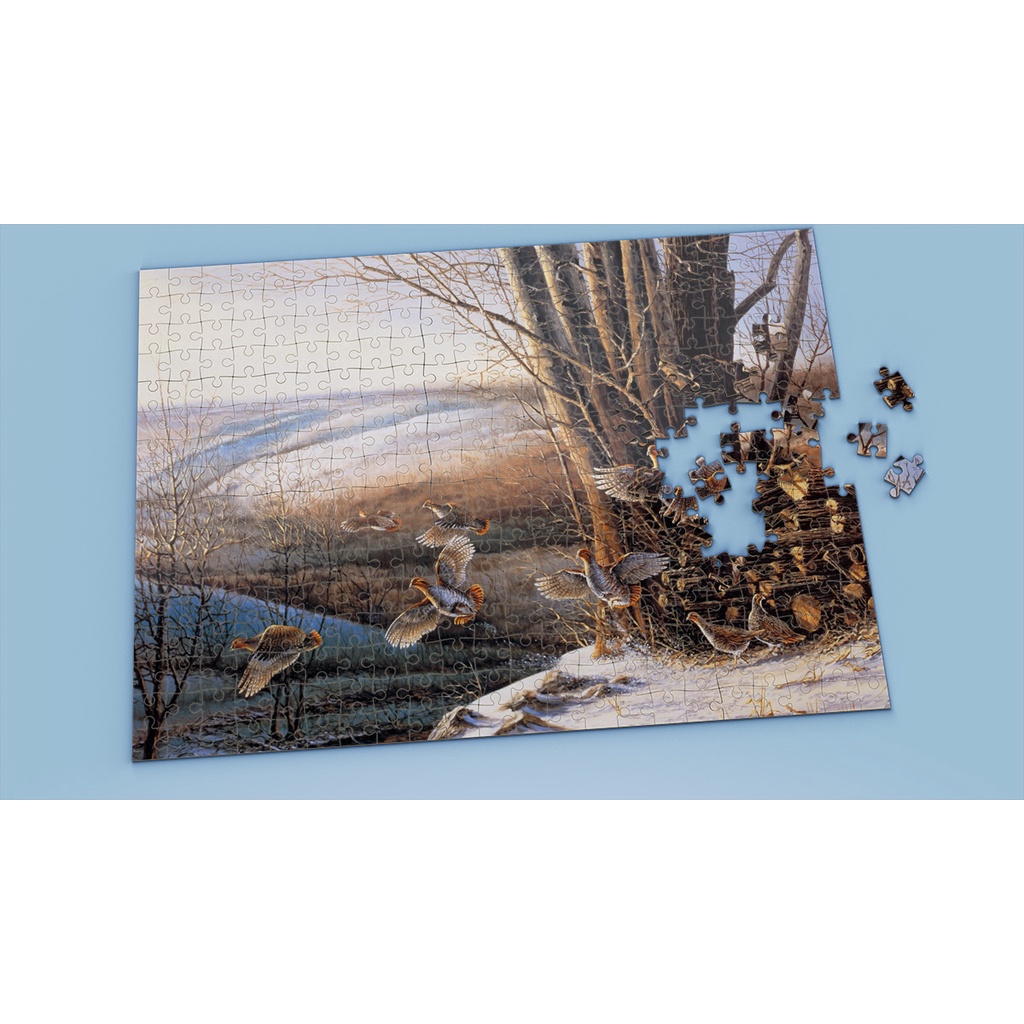 Tranh ghép hình Artistic - Tranh ghép hình OIL PAINTING - Mẫu 1 - Nhận in theo yêu cầu