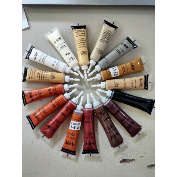 Com bo 16 túyp keo sơm che khuyết điểm trên bề mặt gỗ