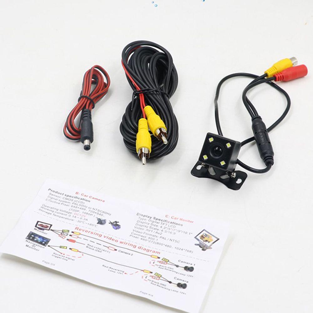 1 Camera Chiếu Hậu Hỗ Trợ Đậu Xe Xoay 170 Độ Chống Nước