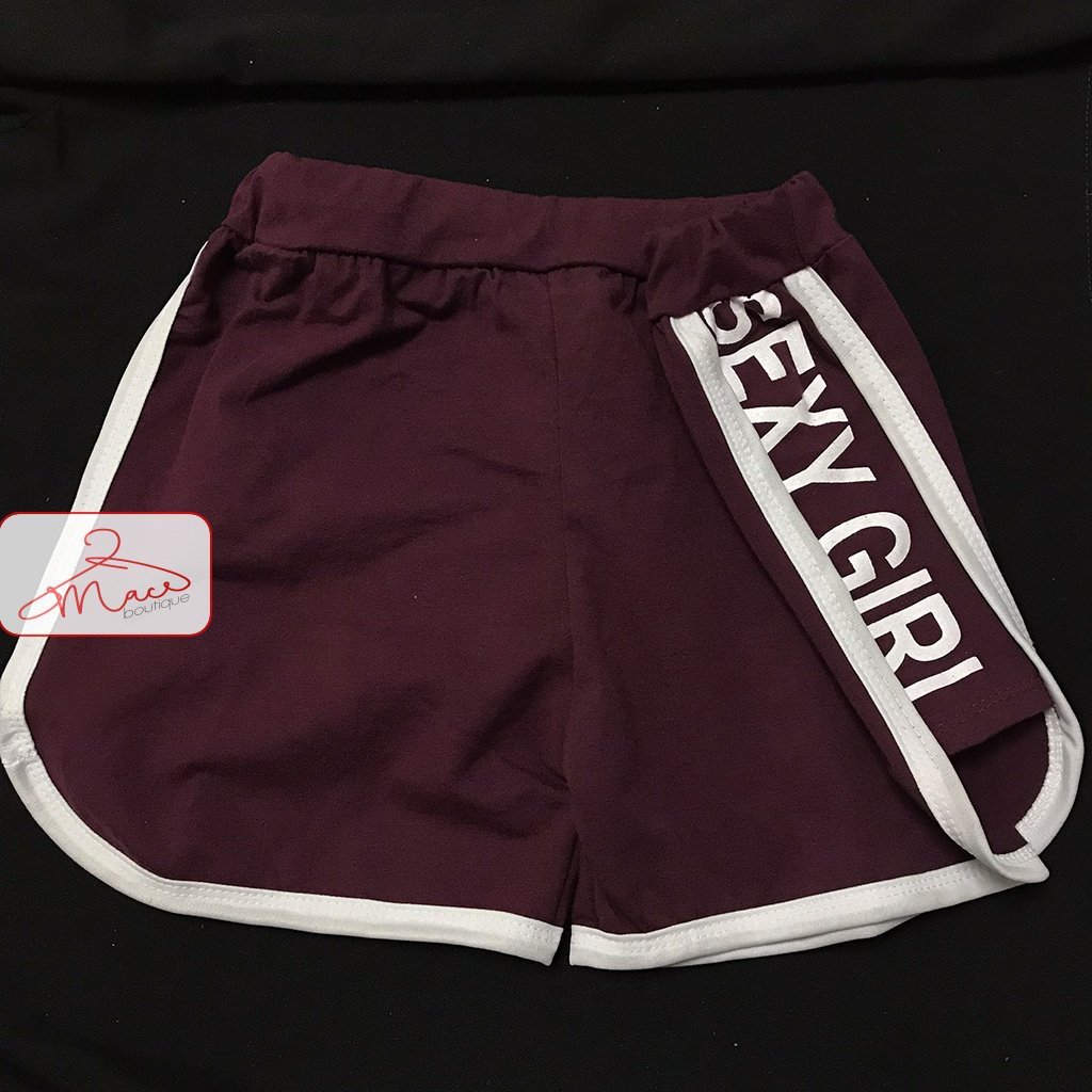 [giá sỉ] Quần đùi thun nữ ống vừa chạy sọc hai bên,Shorts co dãn  thể thao | BigBuy360 - bigbuy360.vn