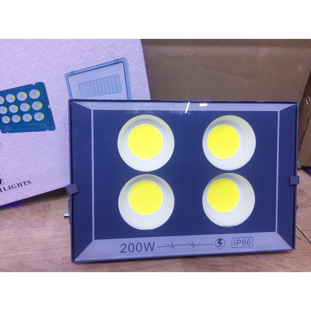 Đèn pha led 200w mặt trăng siêu sáng, chống nước tốt