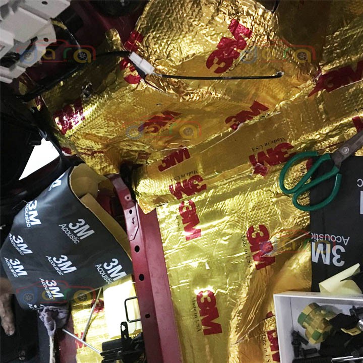 Combo 2 tấm cách âm 3M™ Acoustic 2 lớp cao su non dày 4mm