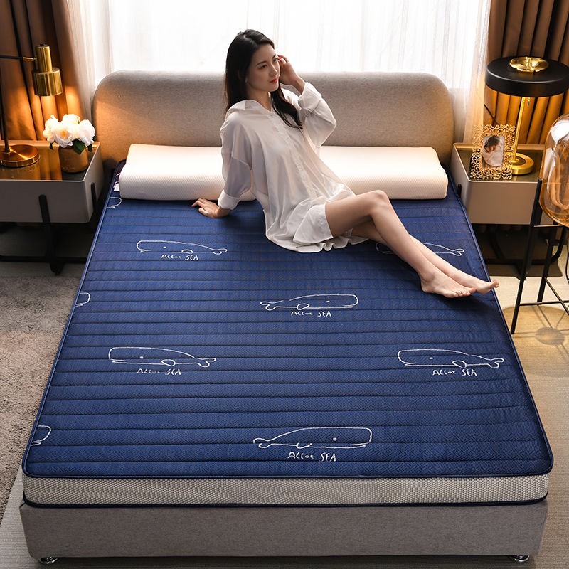 Bán trước✔✉Nệm dày, chiếu giường đôi gia đình có thể gấp lại, đơn trong ký túc xá sinh viên tatami, chơi trên s