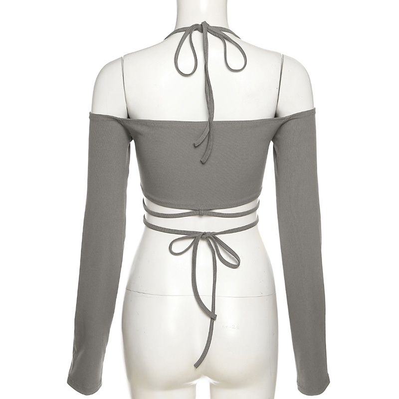 Áo Trễ Vai Tay Dài Thiết Kế Hợp Thời Trang Cho Nữ