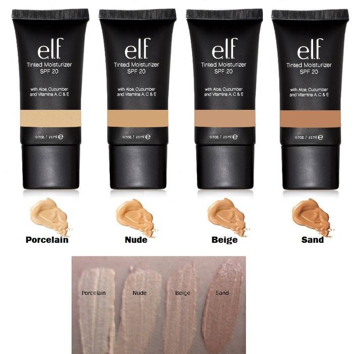 KEM NỀN ELF TINTED MOISTURIZER SPF 20 SUNSCREEN CHÍNH HÃNG - 5010