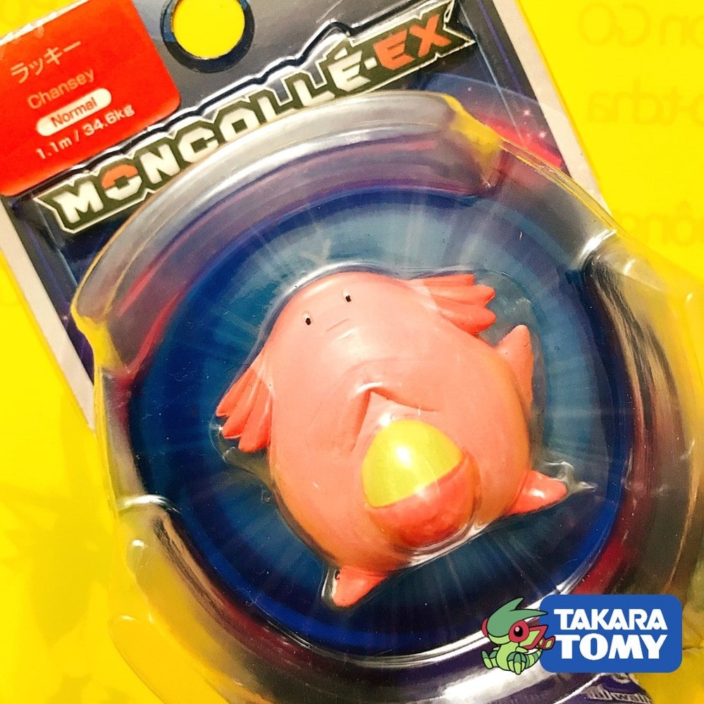 Mô Hình Pokemon Chansey của Takara TOMY Standard Size 4cm - Pokemon Figure Moncolle Shop PokeCorner