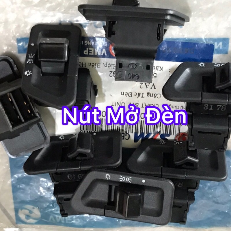 Nút công tắc mở đèn , XI NHAN , PHA CỐT : Sh Ý , Dylan , Ps , AB110 [35150KPH880]