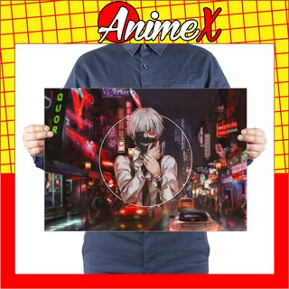 Tranh Poster Hình Ngạ Quỷ Vùng Tokyo - Tokyo Ghoul - Áp Phích Dán Tường By AnimeX Part 2