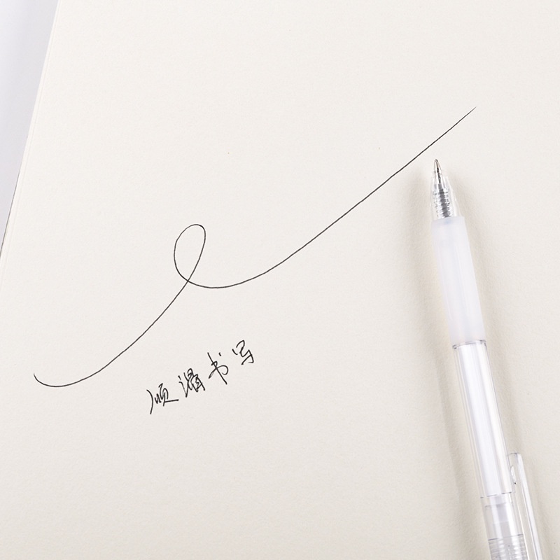 Bút Mực Đen Ngòi 0.5mm Chống Trượt Cho Văn Phòng