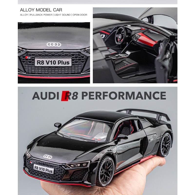 Mô Hình Xe Hơi AUDI R8 Performance Đồ Chơi 1: 24