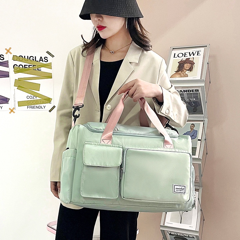 Túi xách IELGY đeo vai sức chứa lớn chống nước đa dụng cho nữ