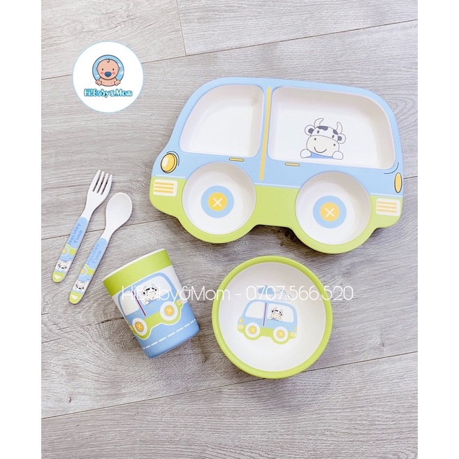 BỘ ĂN DẶM BAMBOO 5 MÓN