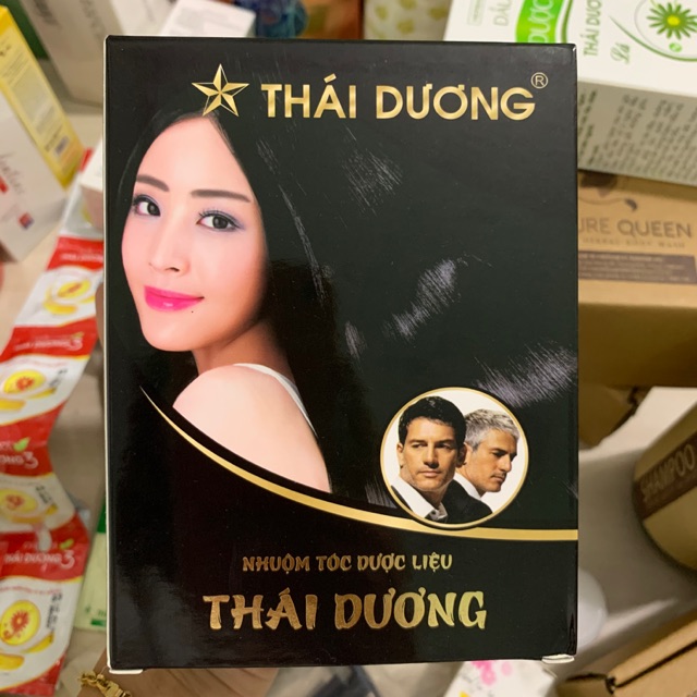 ✔️BIG SALE ✔️ LẺ 1 GÓI nhuộm tóc thái dương màu đen0