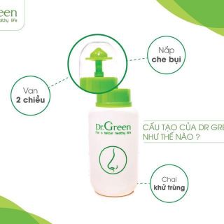 Bình rửa mũi DR Green