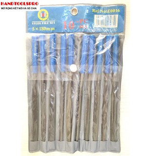 Dũa bộ 10 cây 5x180mm e0016-5180 c-mart