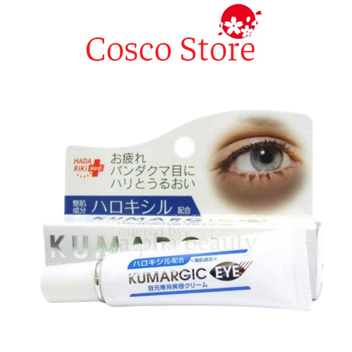 Kem Kumargic Eye 20g của Nhật Hỗ Trợ Cải Thiện Thâm Quầng Mắt
