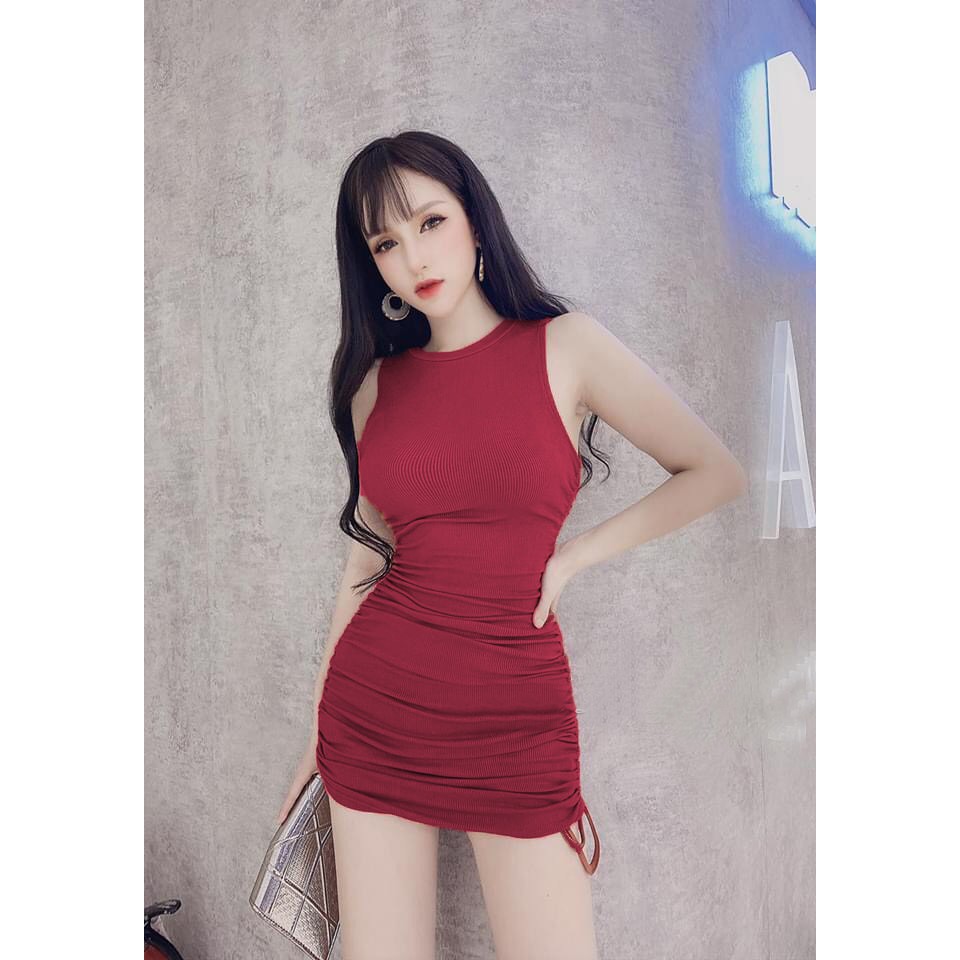 Đầm Body Rút Hông - Kèm hình thực | BigBuy360 - bigbuy360.vn