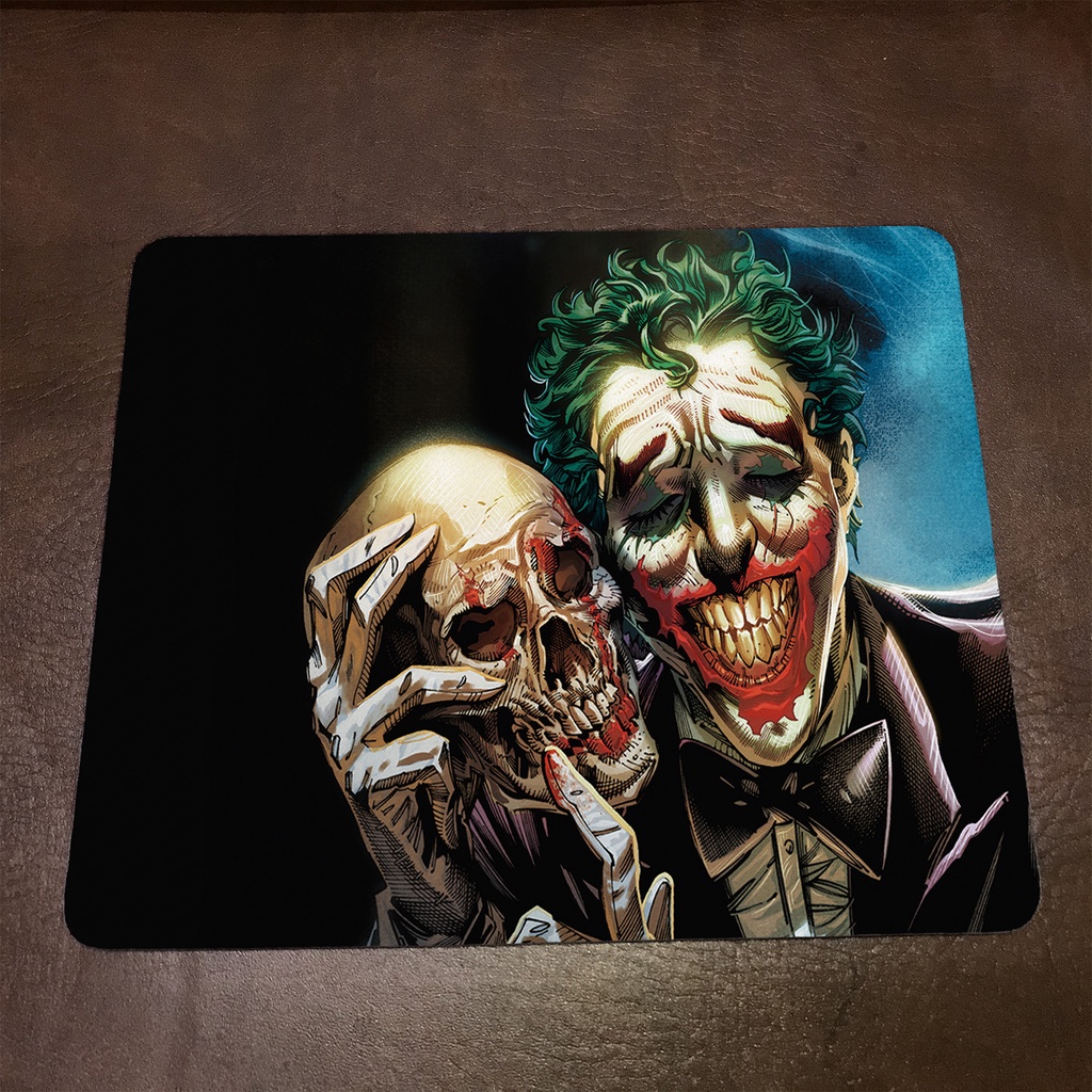 Lót chuột máy tính Marvel JOKER - Mẫu 2 Mousepad cao su êm ái, nhận in theo yêu cầu