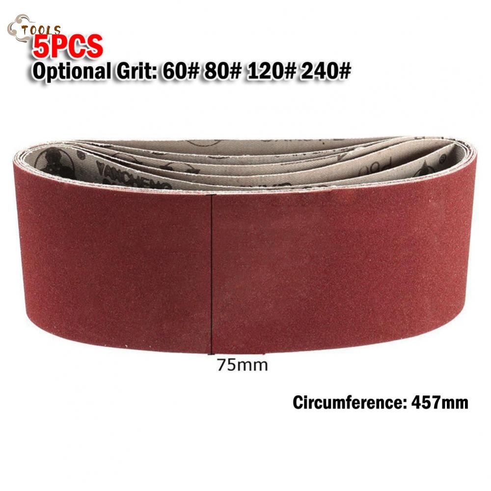 Dây Đai Chà Nhám Chống Tĩnh Điện 60 / 80 / 120 / 240 75 * 457mm