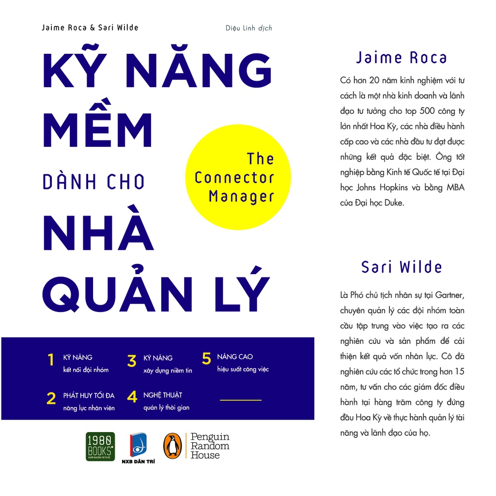 Sách - The Conector Manager - Kỹ Năng Mềm Dành Cho Nhà Quản Lý (Jaime Roca, Sari Wilde - 1980)