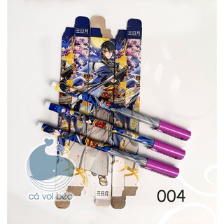 [SALE GIÁ XƯỞNG] [Kèm hộp] Bút bi Touken Ranbu Đao kiếm loạn vũ manga anime cực đẹp bút bi manga bút bi anime