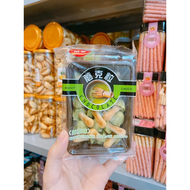 [Mã GROSALEHOT giảm 8% đơn 250K] Bánh nấm khay mini 40gr 5 vị | BigBuy360 - bigbuy360.vn