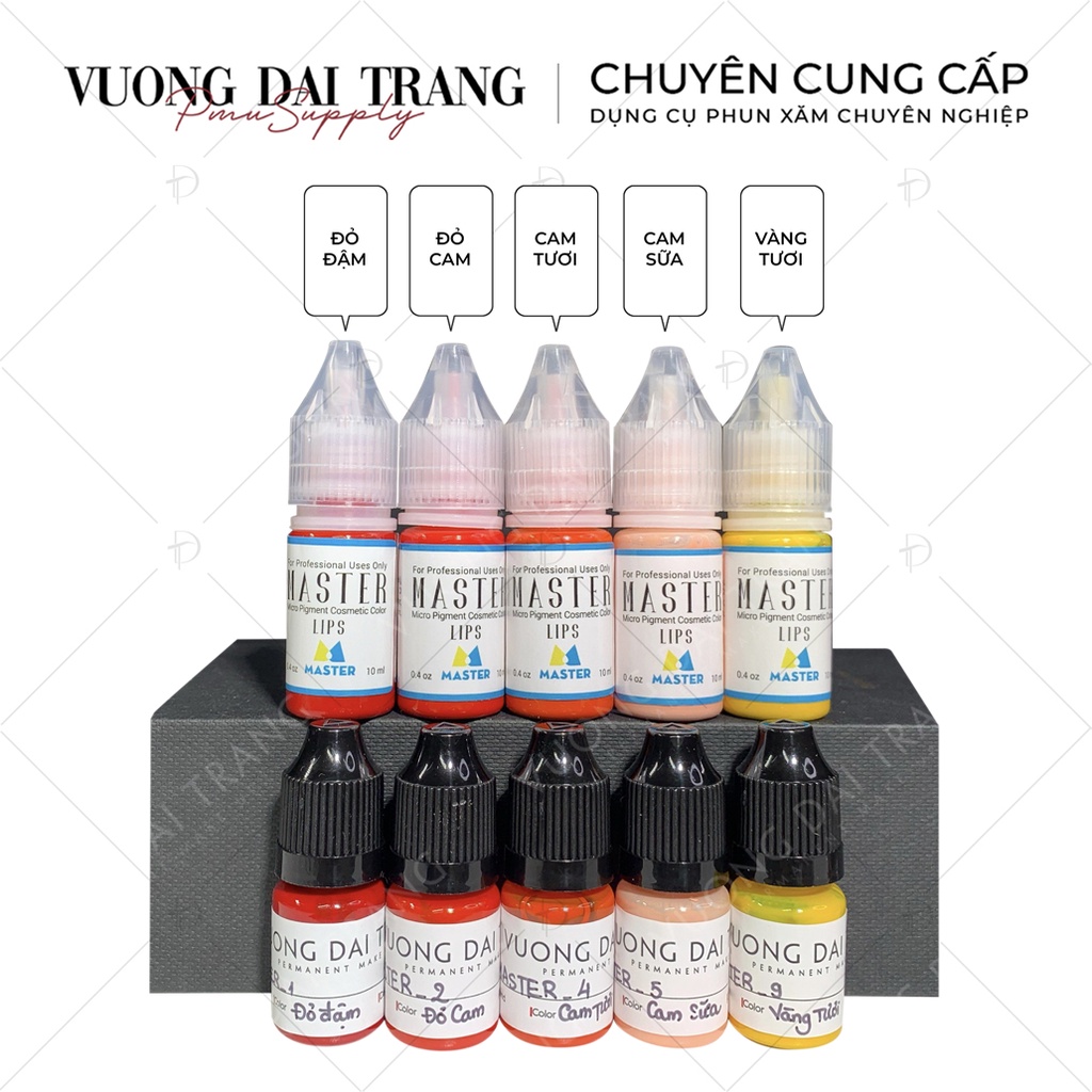 [CHÍNH HÃNG] Mực Master mini size 3,3ml, fullsize 10ml