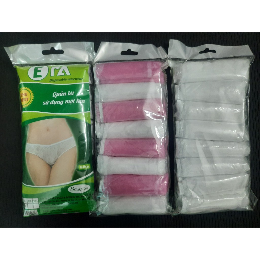 Quần lót giấy ERA Nhãn Xanh 8 cái/bao | BigBuy360 - bigbuy360.vn
