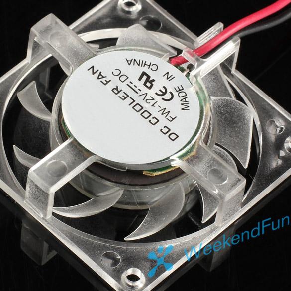 Quạt thổi xả khí tản nhiệt card đồ họa hình vuông 40mm dành cho máy tính để bàn