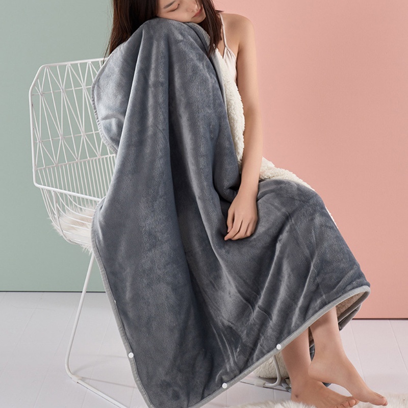 Khăn Choàng Hai Lớp Dày Dặn Giữ Ấm Mùa Đông Cho Nữ