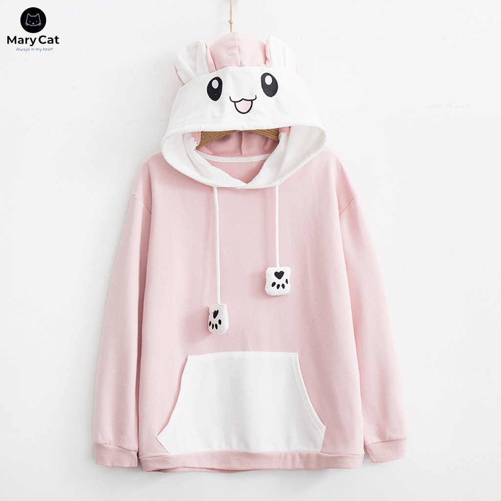 ÁO HOODIE NỮ THỎ CON SIÊU ĐẸP CHO TEEN XINH | BigBuy360 - bigbuy360.vn