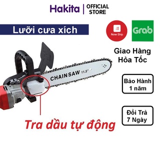 Lưỡi cưa xích chain saw gắn máy mài cầm tay - bh 12 tháng - máy cưa xích, máy cắt.