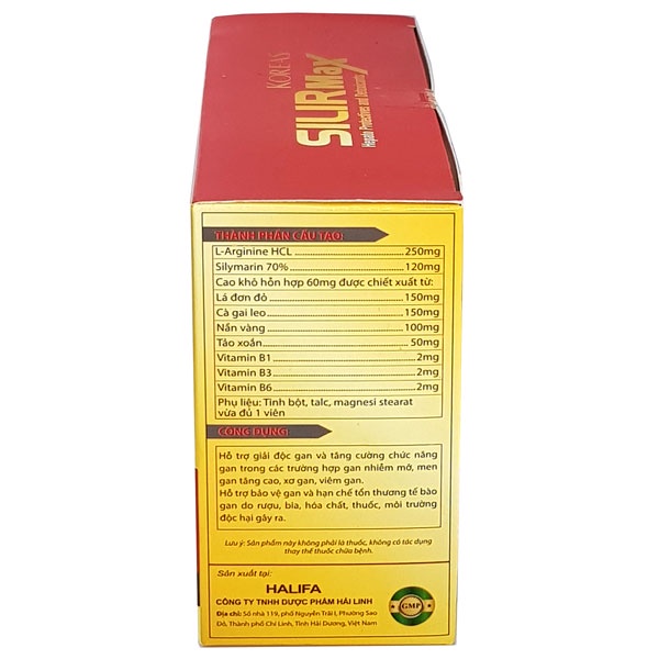 Koreas Silir Max - Hỗ trợ bảo vệ gan và hạn chế tổn thương tế bào gan