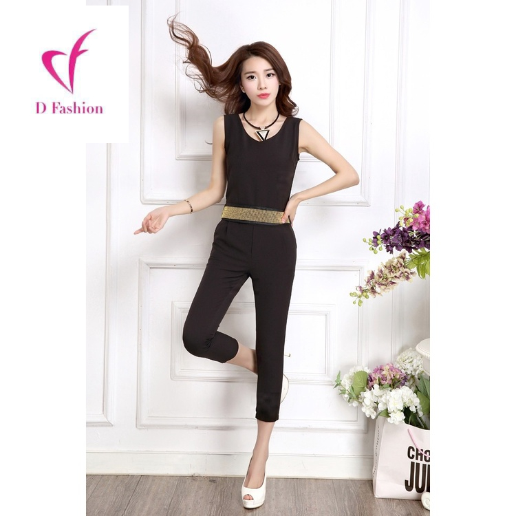 YW450 - Jumpsuit sát nách nữ hàng nhập