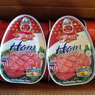 THỊT NGUỘI HIGHWAY HAM LUNCHEON MEAT - MỸ 454GRAM