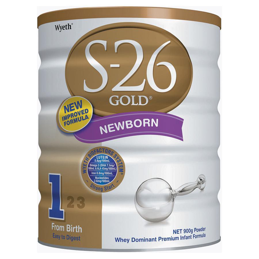 SỮA S26 GOLD SỐ 1 HỘP 900G