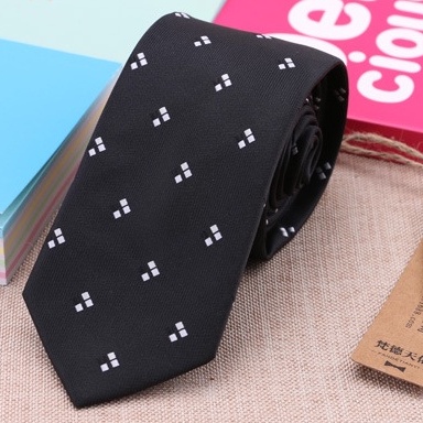 Cà vạt chú rể bản nhỏ 6cm, Calavat cao cấp, Cravat phong cách Hàn Quốc, Cavat dự tiệc CV-6390