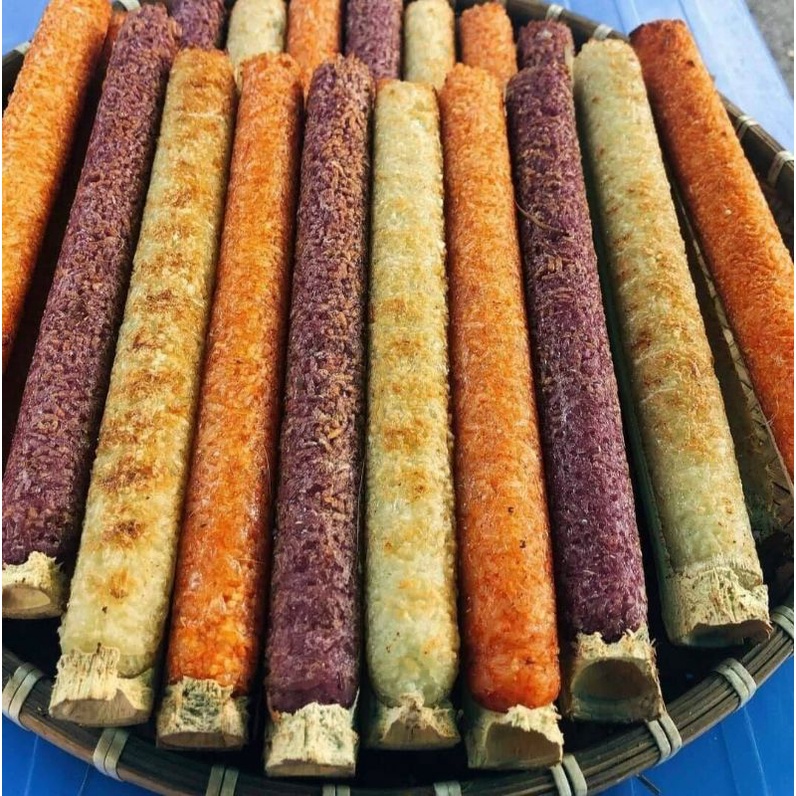 Cơm lam ống tre - đặc sản tây bắc