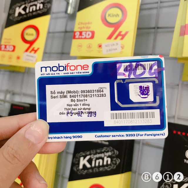 Sim Mobifone 4G C90N