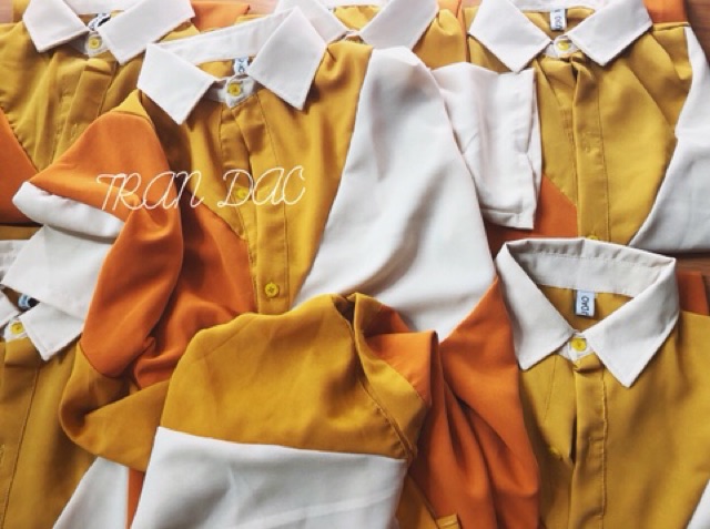 [GIÁ HUỶ DIỆT] Váy sơ mi suông pha màu cao cấp (kèm video + ảnh thật) | BigBuy360 - bigbuy360.vn